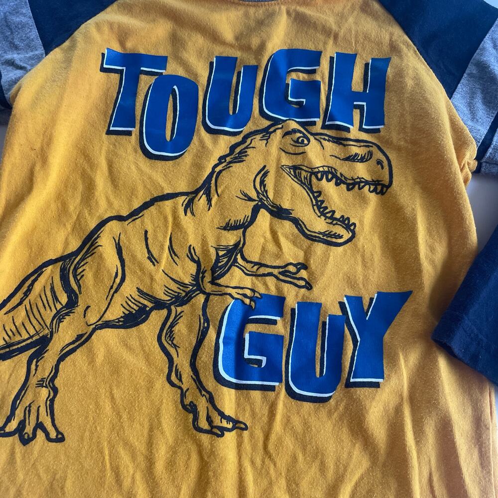 Garanimals Raglan Dinosaur "Tough Guy" Shirt - 4T